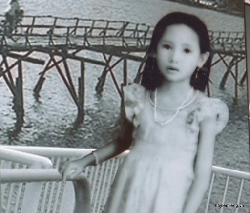Kim ngọc Quý chụp lúc nhỏ tại Campuchia