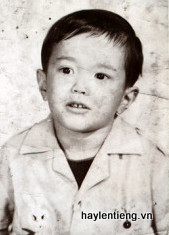 Anh Trương Hiệp lúc nhỏ