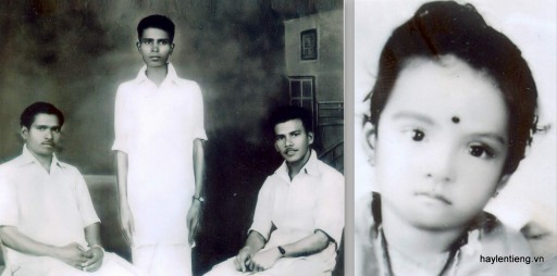 Các con của ông A.Ramassamy bên Ấn Độ