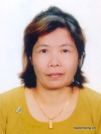 Bà Nguyễn Thị Hiền, ảnh chụp trước năm 1985