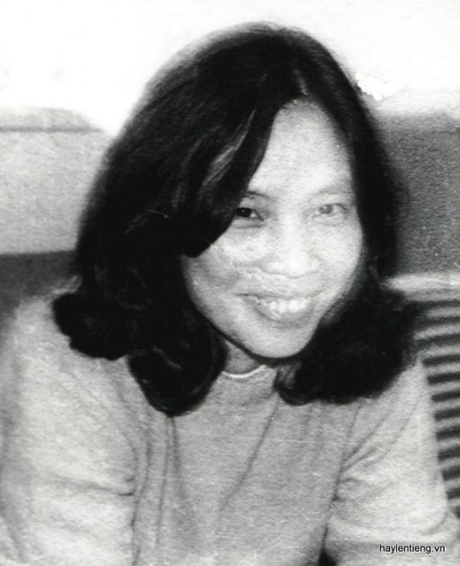 Bà Trịnh Thị Thu, ảnh chụp năm 1975