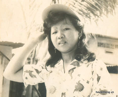 Chị Cao Thị Thiên Hương lúc trẻ