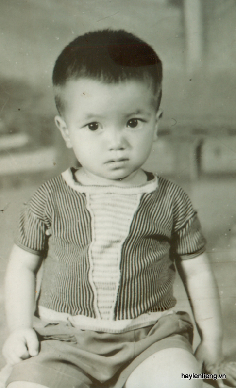 Anh Nguyễn Văn Phú lúc nhỏ
