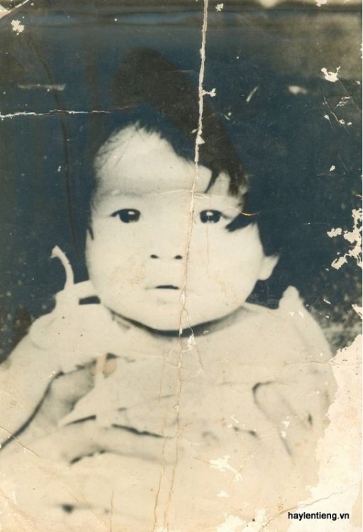 Dương Bạch Yến Ly ảnh chụp khi được vài tháng tuổi