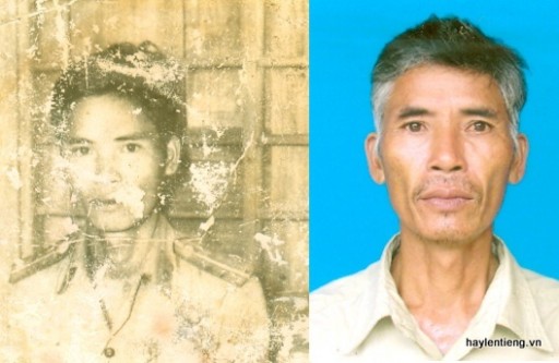 Ông Phan Thanh Xuân năm 1978 và hiện nay