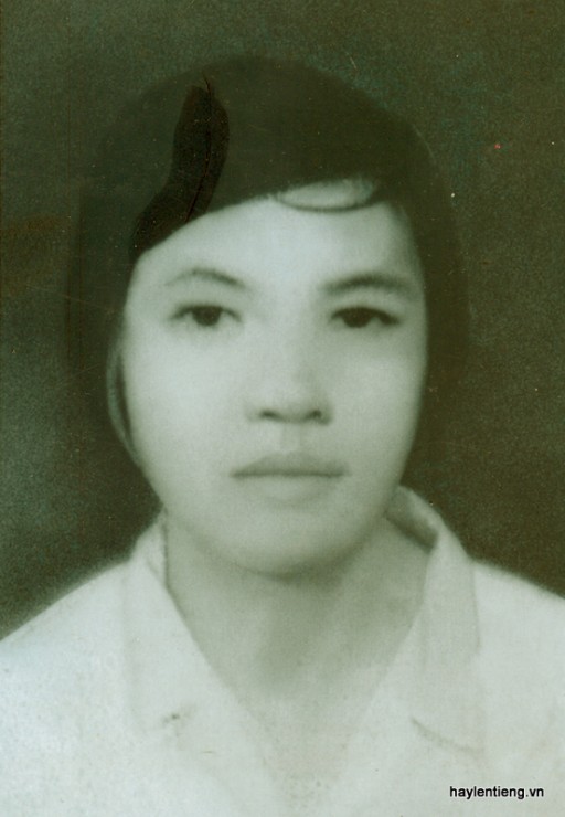 Bà Nguyễn Thị Mão lúc trẻ