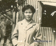 Chị Mai Thị Kim Loan lúc trẻ