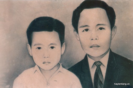 Ba Nguyễn Xuân Phước và em Nguyễn Xuân Quang