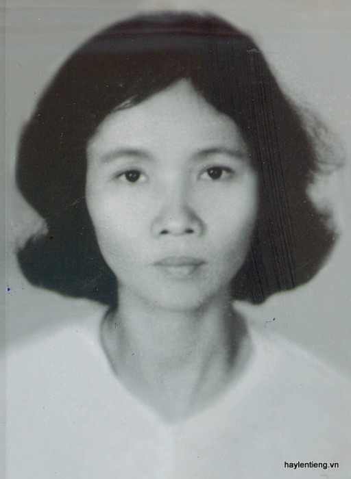 Bà Hương lúc trẻ