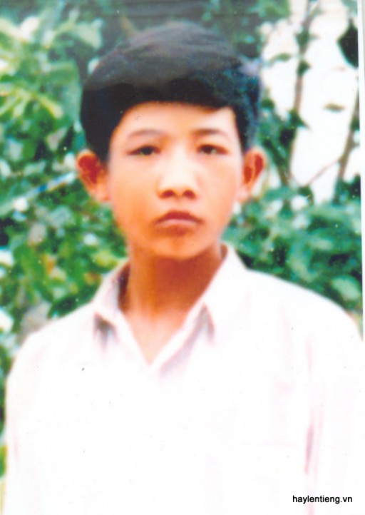 Anh Nguyễn Anh Tuấn trước khi thất lạc