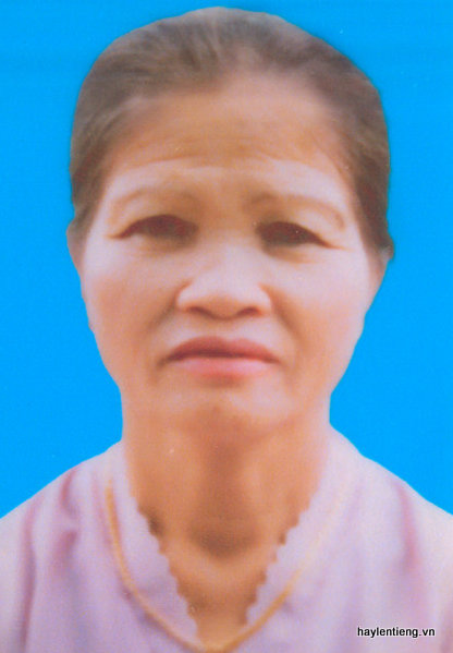 Bà Vũ Thị Phê