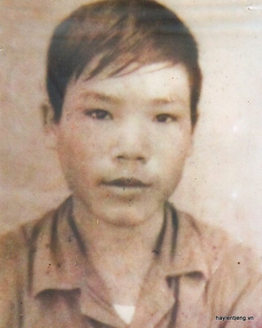 Ông Vương Xuân Nhâm lúc trẻ