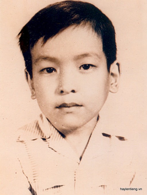 Nguyễn Kim Thịnh lúc 9 tuổi
