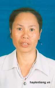 Chị Đặng Thị Khánh