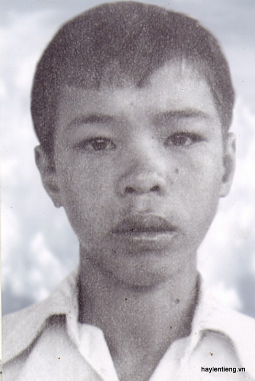 Nguyễn Văn Hoàng năm 15 tuổi