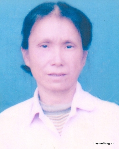 Bà Lê Thị Nguyệt