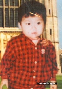 Nguyễn Hải Ninh lúc 2 tuổi