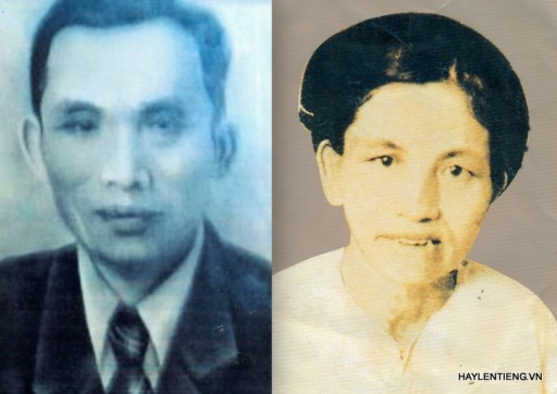 Cụ Trần Văn Độ và chị Trần Thị Minh