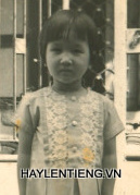 Nguyễn Thị Thanh Vân lúc nhỏ