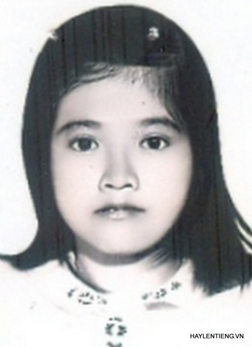Chị Kiang Sery Peou lúc nhỏ