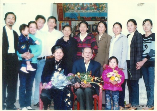 Gia đình bà Nguyễn Thị Huê