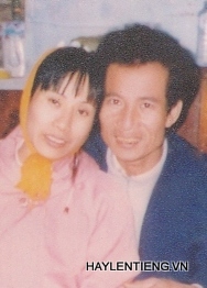 Chị Nguyễn Thị Kim Hòa và chồng